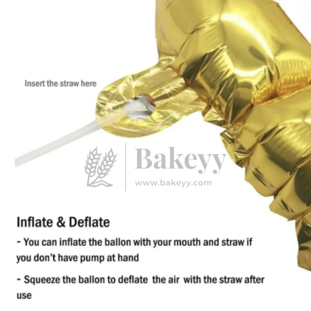 Copper Gold “Happy Anniversary” Foil Balloon Set | 1 Piece