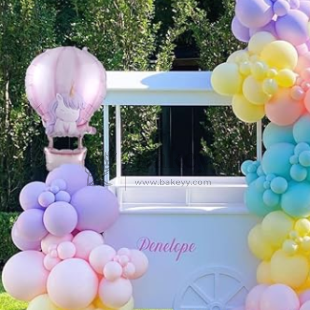 Unicorn Hot Air Balloon Foil Balloon | Party Decorative| 1 Piece