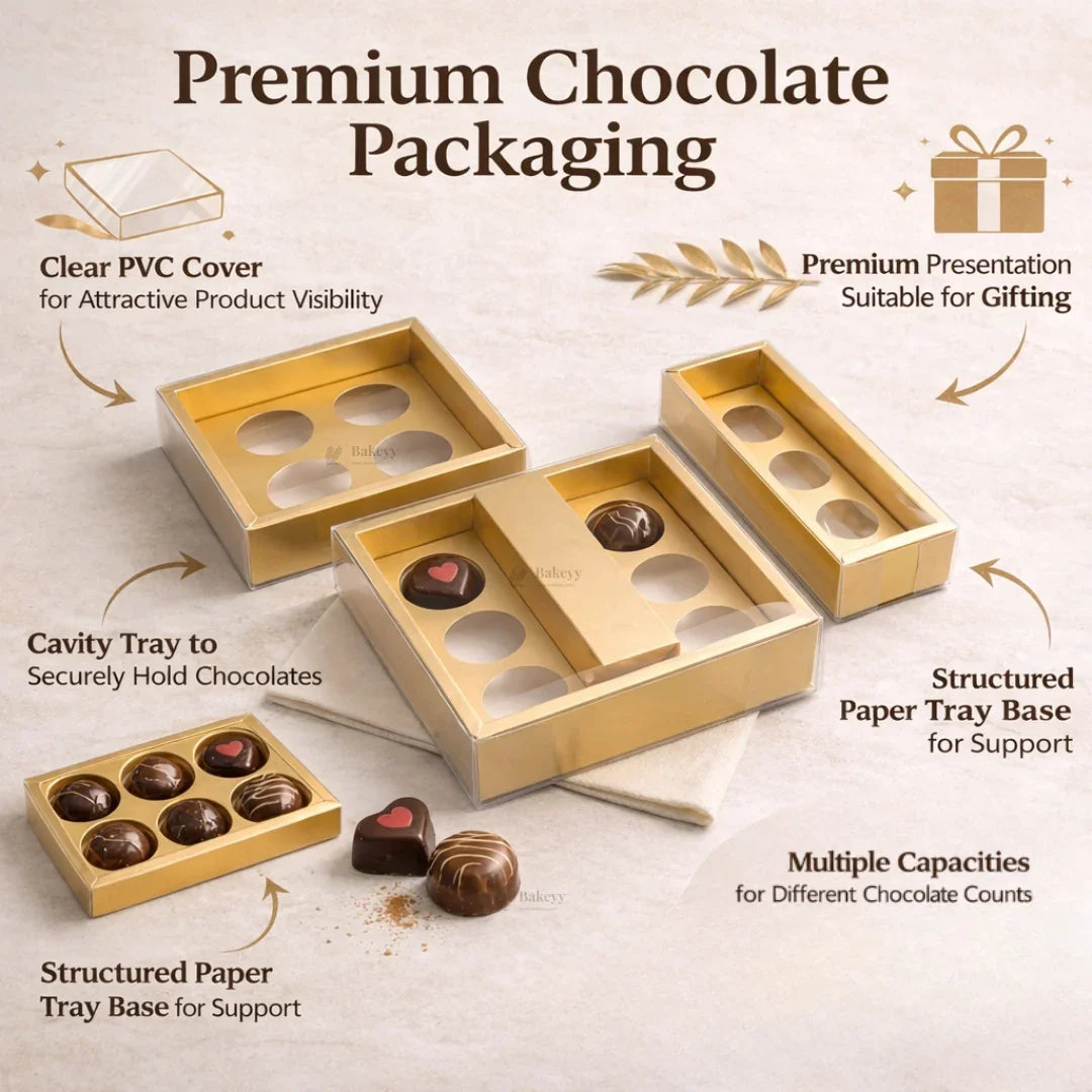 Chocolate_Gift_Box_with_PVC_Cover_Cavity_Tray_5 - Bakeyy.com