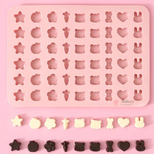 Chocolate_Mould_Rabbit_Heart_Bow_Flower_Star_Mix_Shape_1 - Bakeyy.com