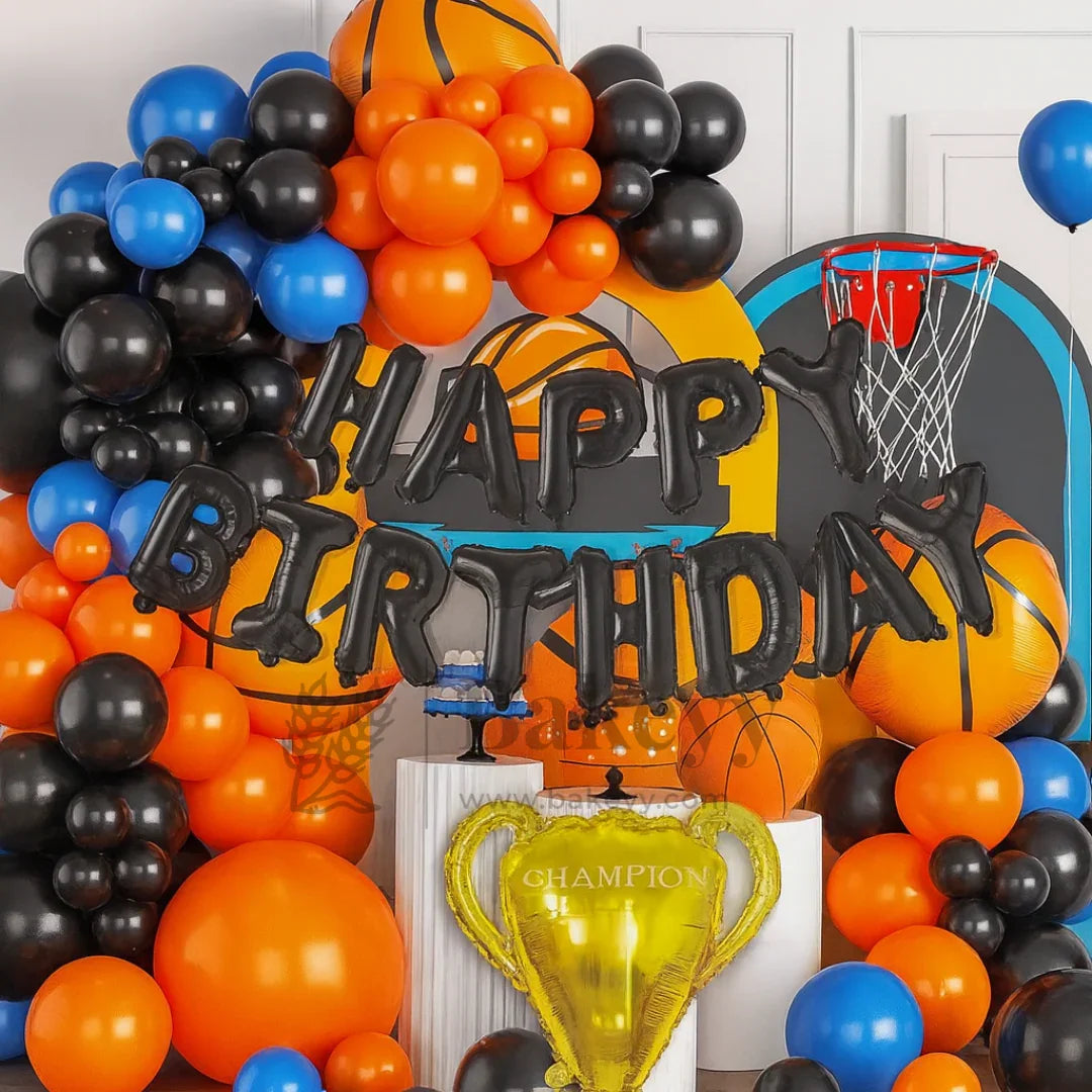 Basketball Theme Birthday Decoration Kit | Party Decor | 1 Piece - Bakeyy.com - India - Basketball Theme Birthday Decoration Kit | Party Decor | 1 Piece - Default Title