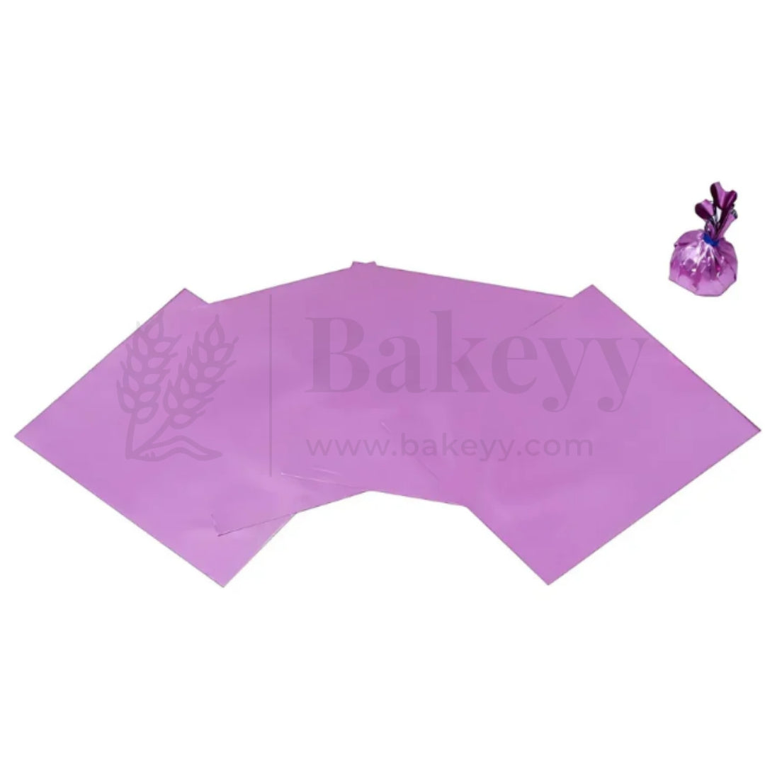 Matt Chocolate Wrapper | Pack of 200 - Bakeyy.com - India - Matt Chocolate Wrapper | Pack of 200 - Lavender