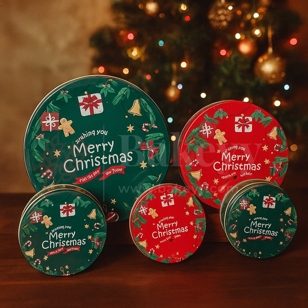 Christmas Print Dream Tin Box