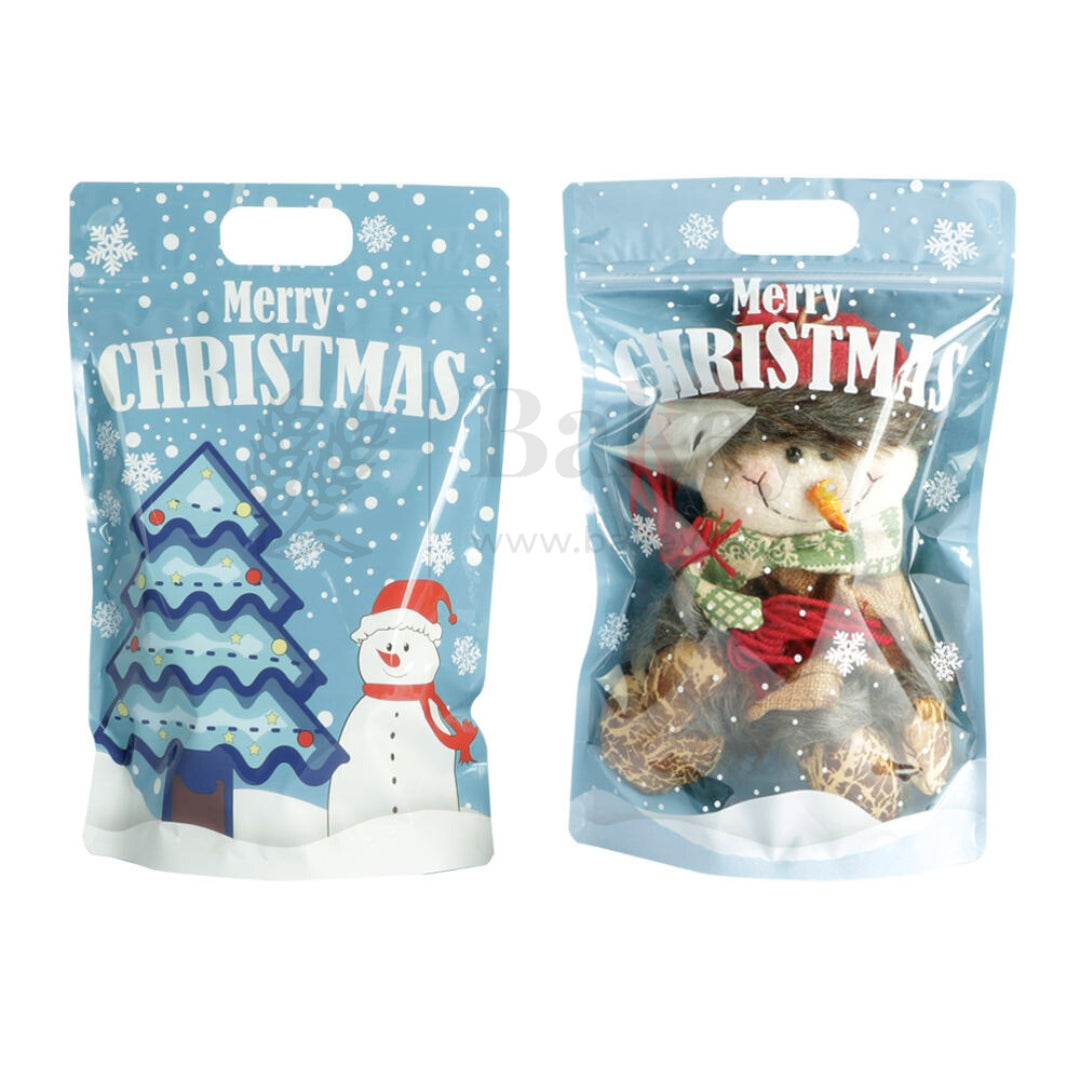 Merry Christmas Santa Ziplock Pouch | Pack of 50
