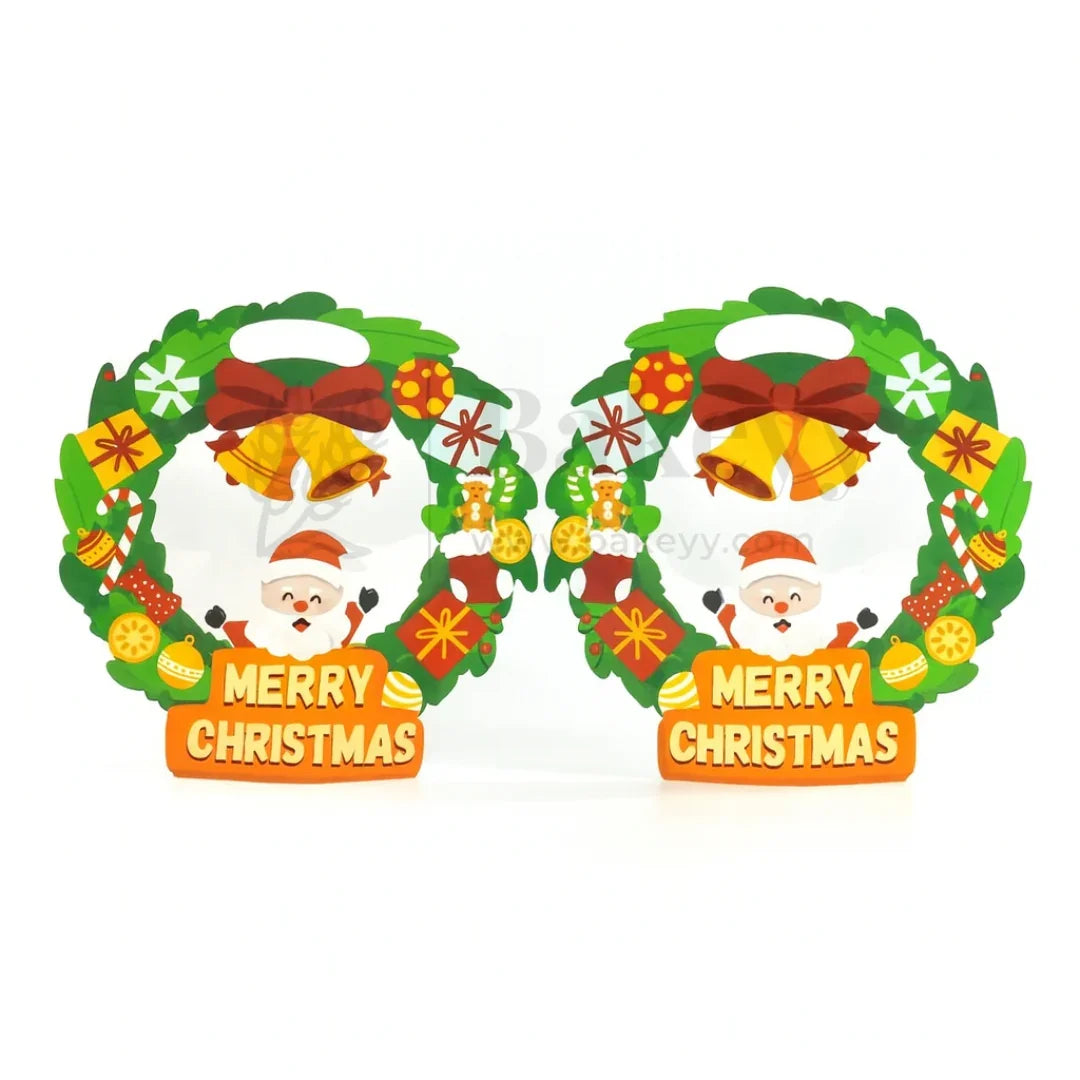 Christmas Theme Ziplock Pouches | Pack of 50 - Bakeyy.com - India - Christmas Theme Ziplock Pouches | Pack of 50 - Design 1 1000.00