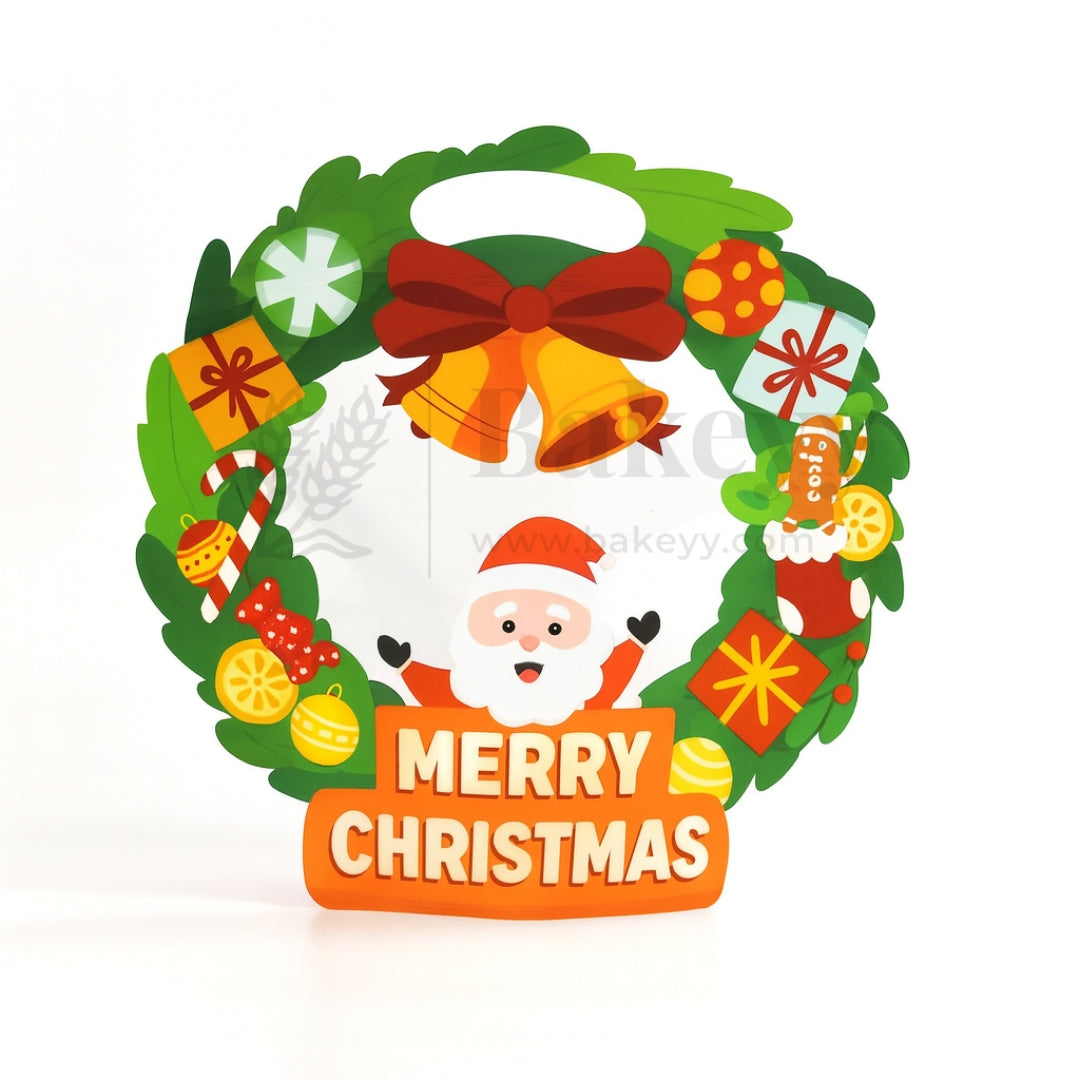 Christmas Theme Ziplock Pouches | Pack of 50
