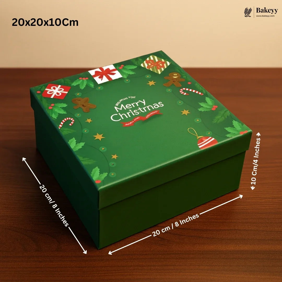 Christmas Print Rigid Hamper Boxes | Perfect for Christmas Gifting | 1 Piece