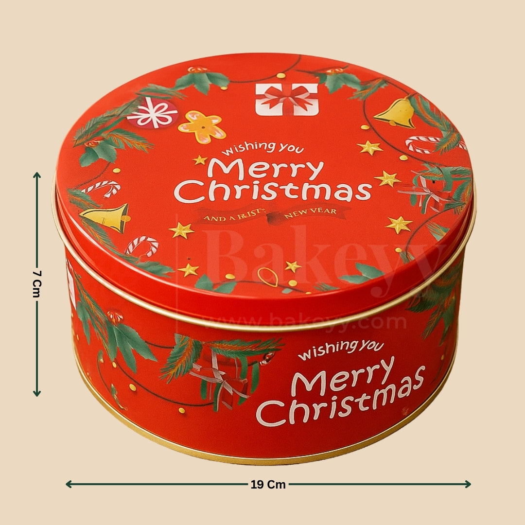Christmas Print Dream Tin Box