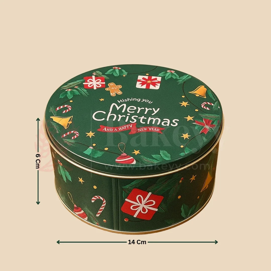 Christmas Print Dream Tin Box
