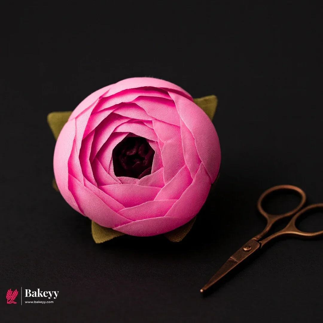 Mini Button Rose Artificial Flowers | Small Craft Flowers | Multi-Color Options | Pack of 50 - Bakeyy.com - India - Mini Button Rose Artificial Flowers | Small Craft Flowers | Multi-Color Options | Pack of 50 - Dark Pink 358.00