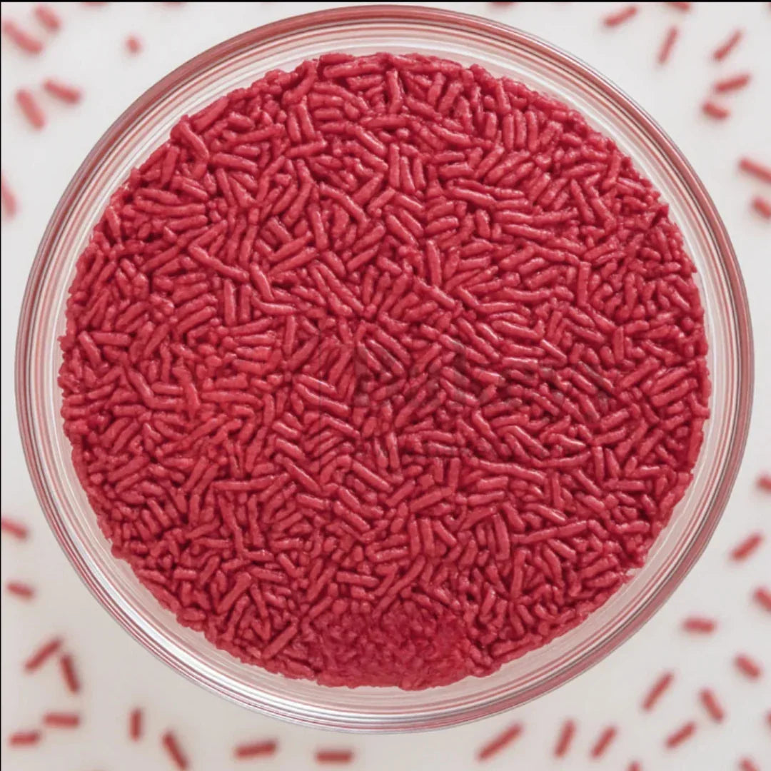 Vermicelli Shaped Sugar Confetti | Edible Cake & Dessert Decorations | Metallic Finish | 200 gm