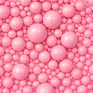 Edible Sugar Pearls - 7 Sizes Mix | Edible Cake & Dessert Decorations | Metallic Finish | 200 gm - Bakeyy.com - India - Edible Sugar Pearls - 7 Sizes Mix | Edible Cake & Dessert Decorations | Metallic Finish | 200 gm - Multicolor