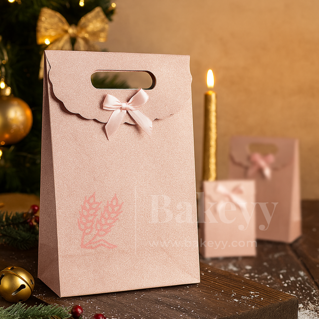 Glitter Gift Bags | Festive and Premium Gifting | Pack of 10