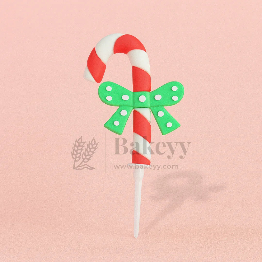 Candy Cane Cake Topper | Christmas Miniature Figurines | Christmas Decor | Pack of 10 - Bakeyy.com - India - Candy Cane Cake Topper | Christmas Miniature Figurines | Christmas Decor | Pack of 10 - Default Title
