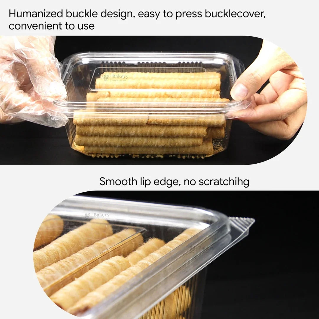 ClearPlasticFoodContainerwithHingedLid_3 - Bakeyy.com