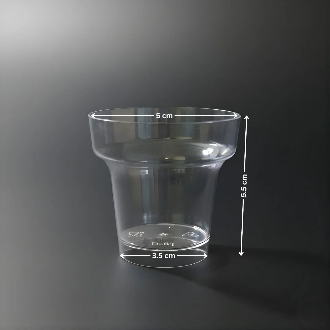 Airline Glass | Beverage & Dessert Cup | 200ml | D50 & D61