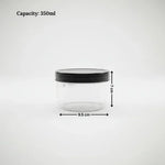 Clear_Plastic_Storage_Jars_with_Airtight_Screw_Lid_22 - Bakeyy.com
