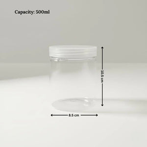 Clear_Plastic_Storage_Jars_with_Airtight_Screw_Lid_37 - Bakeyy.com