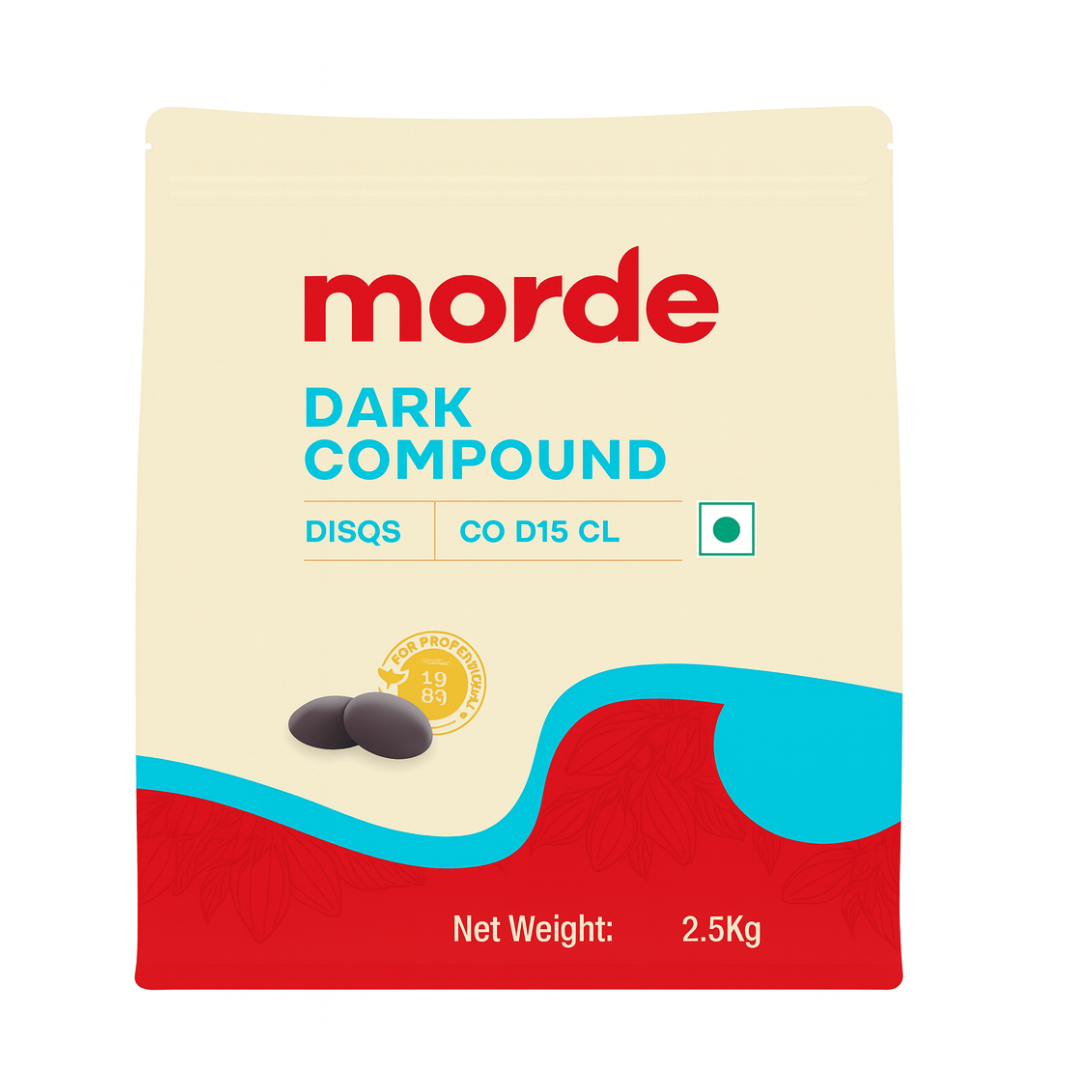 Morde Dark Compound Chocolate Disqs– 2.5 kg