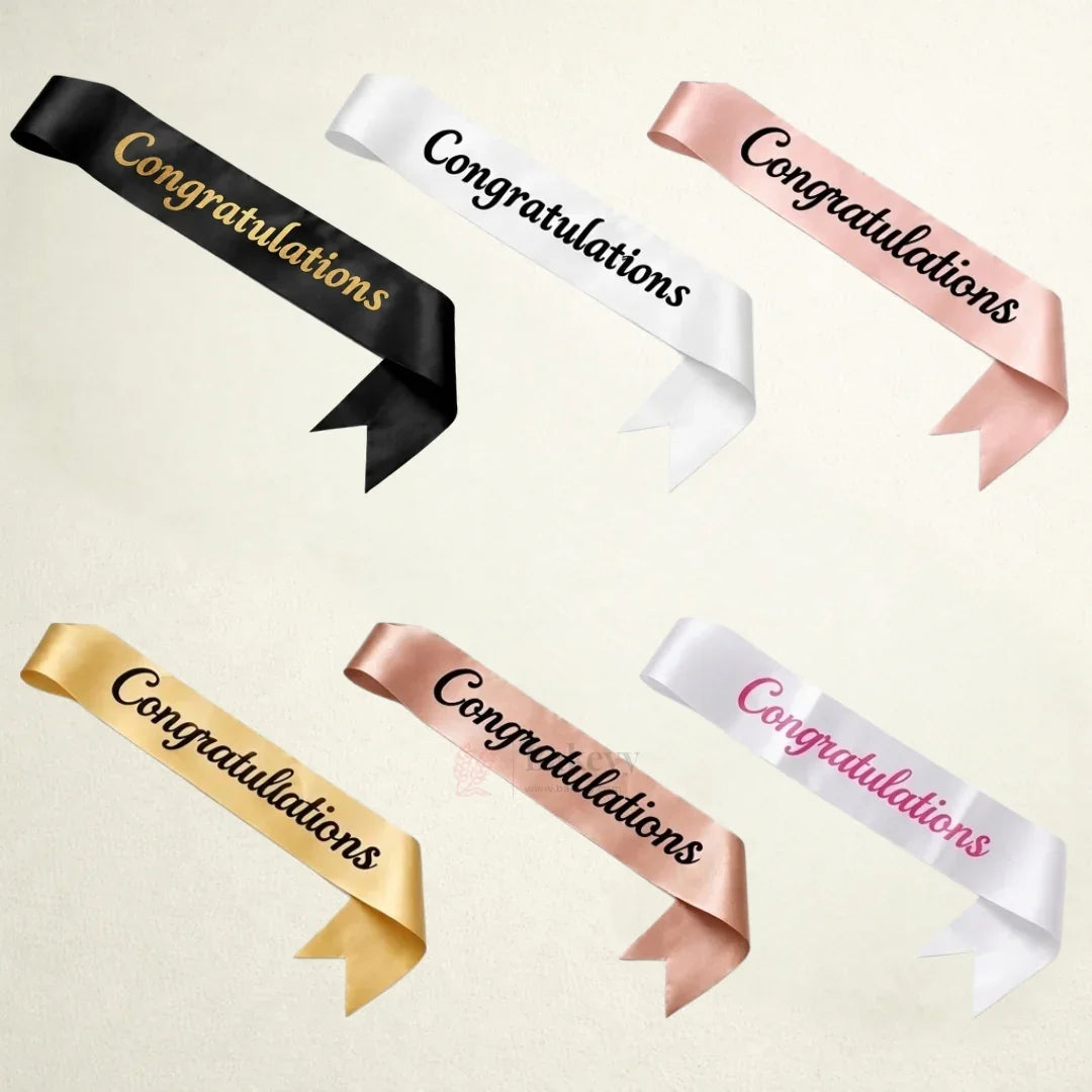 Congratulations_Celebration_Party_Sash_Premium_Satin_Script_Design_15 - Bakeyy.com