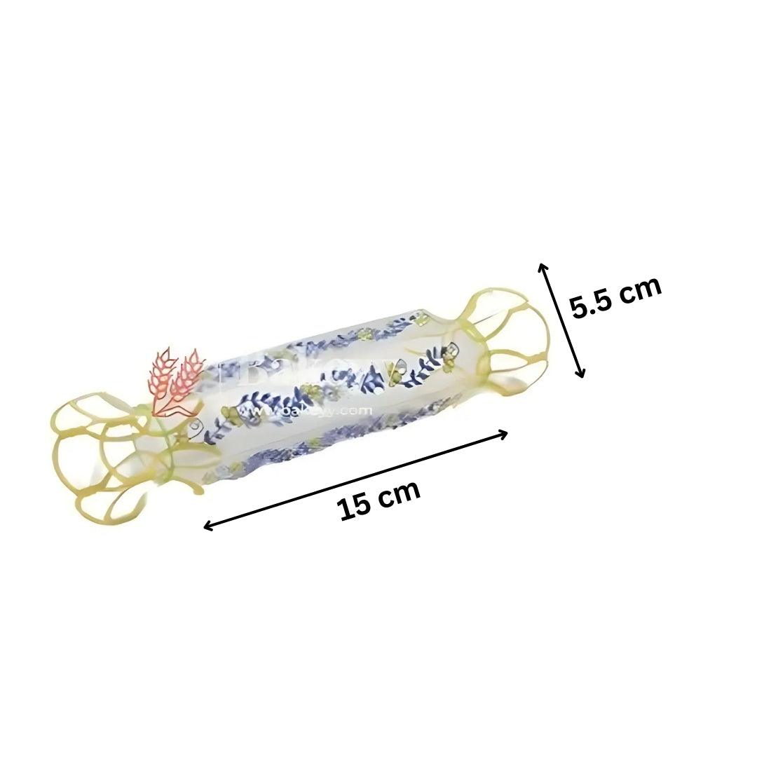 Transparent Candy-Shaped Gift Boxes with Floral Design | PVC Chocolate Box | Gift Box | Goodie Box | Mita -OO-11a-02 | pack of 10 - Bakeyy.com - India - Transparent Candy-Shaped Gift Boxes with Floral Design | PVC Chocolate Box | Gift Box | Goodie Box | Mita -OO-11a-02 | pack of 10 - Default Title