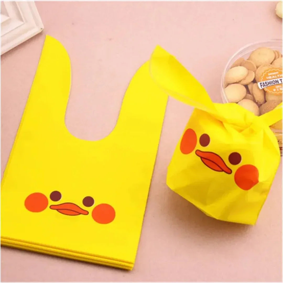 Rabbit Ear Candy Gift Bags | Cute Plastic Bags | Bunny Party Favors | Pack of 50 - Bakeyy.com - India - Rabbit Ear Candy Gift Bags | Cute Plastic Bags | Bunny Party Favors | Pack of 50 - Large / Design 4 449.00