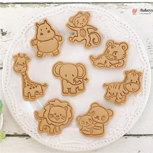 CuteJungleAnimalThemeCookieCutter_EmbosserSet_1 - Bakeyy.com