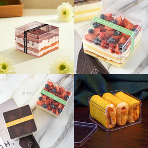 D69_D62ClearSquarePlasticDessertContainerwithLid_3 - Bakeyy.com