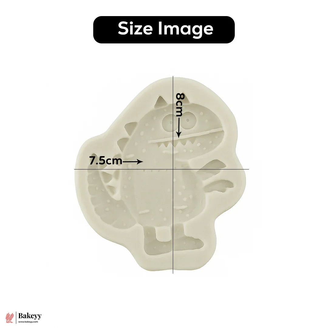 2014 - Dinosaur Character Large Shape Silicone Fondant Mould - 1 Piece - Bakeyy.com - India - 2014 - Dinosaur Character Large Shape Silicone Fondant Mould - 1 Piece - Default Title
