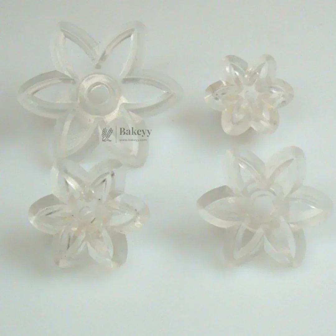 8 petal Daisy Flower Fondant Cutters Set | Pack of 4 - Bakeyy.com - India - 8 petal Daisy Flower Fondant Cutters Set | Pack of 4 - Default Title 215.00