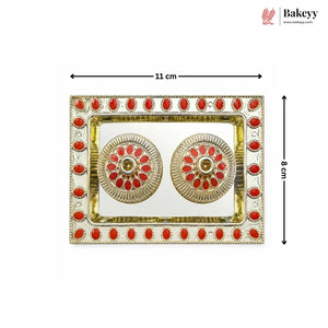 Decorative_Kumkum_Holder_with_Tray_Floral_Roli_Chawal_Container_Set_for_Pooja_Festivals_Wedding_Rituals_15 - Bakeyy.com IN