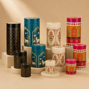 Decorative_Tin_Jar_with_Lid_for_Dry_Fruits_Cookies_Gift_Packing_3_Size_Options_19 - Bakeyy.com IN