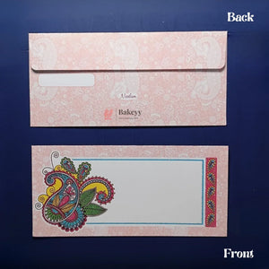 Designer Money Envelope Shagun Cover for Wedding and Festive Gifting | Pack of 10 - Bakeyy.com - India - Designer Money Envelope Shagun Cover for Wedding and Festive Gifting | Pack of 10 - Design 9 70.00