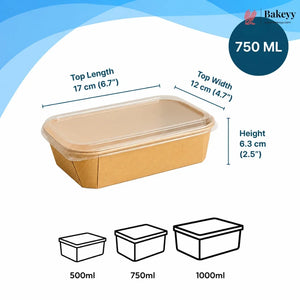DisposableRoundKraftContainersforFoodWithLid_5 - Bakeyy.com IN