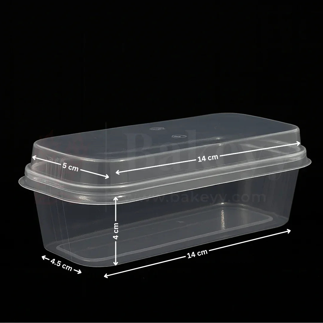 Disposable_Rectangle_Dessert_Container_Pack_of_50_Suitable_for_Brownies_Indian_Milk_Mithai_Tres_leches_Cake_img - Bakeyy.com