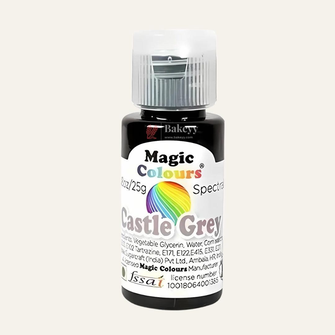 Castle Grey | Magic Colours | Icing Gel Colour | 25g - Bakeyy.com - India - Castle Grey | Magic Colours | Icing Gel Colour | 25g - Default Title
