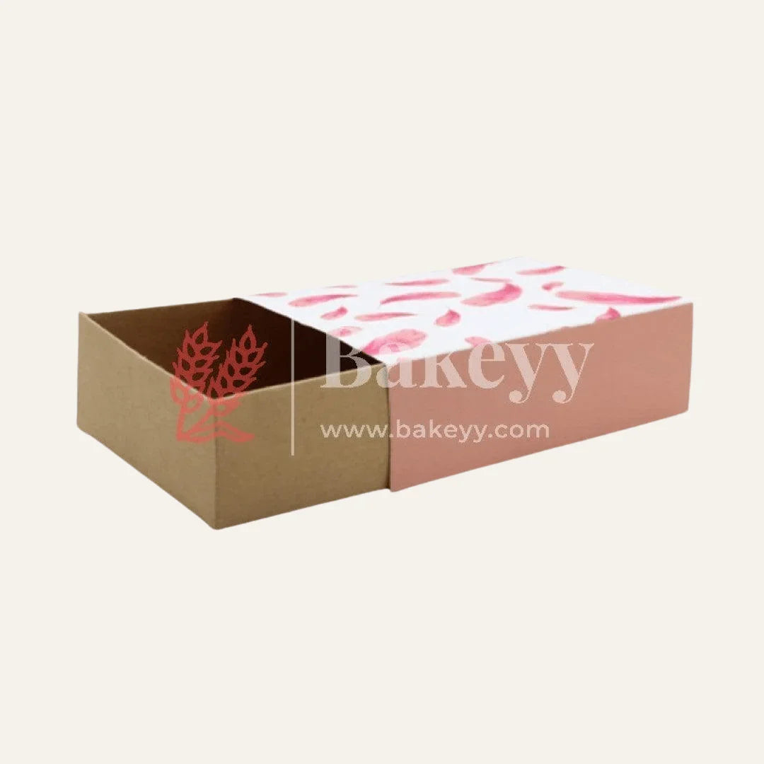 Slider Rigid Boxes, DIY Gift Box, Cookie Boxes, Biscuit Boxes | Pack of 10 - Bakeyy.com - India - Slider Rigid Boxes, DIY Gift Box, Cookie Boxes, Biscuit Boxes | Pack of 10 - Default Title