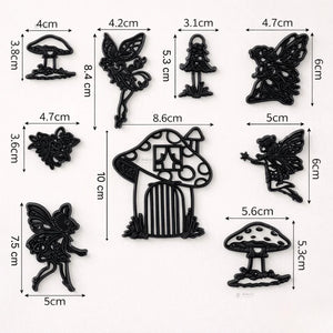 Fairy Theme Cookie Cutter Set | Enchanted Garden Collection | Pack of 1