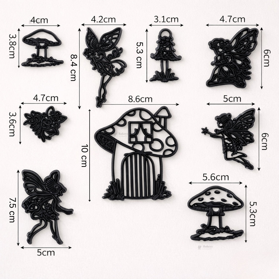 Fairy Theme Cookie Cutter Set | Enchanted Garden Collection | Pack of 1