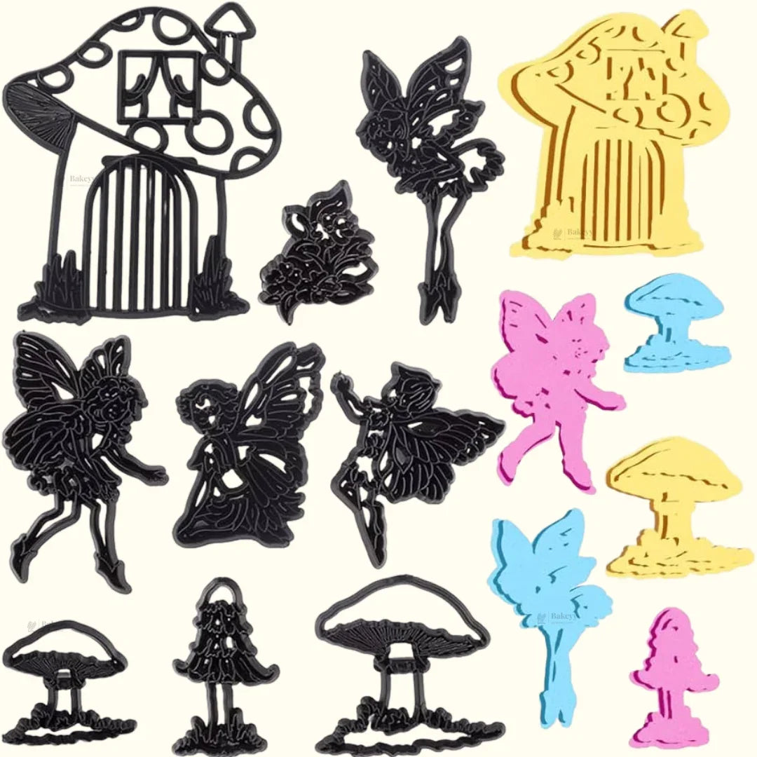 Fairy Theme Cookie Cutter Set | Enchanted Garden Collection | Pack of 1