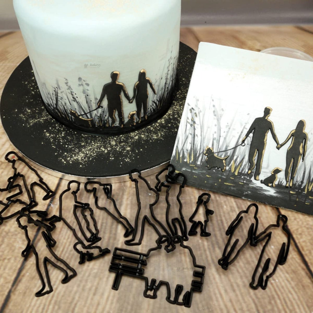 Family Theme Cookie Cutter Set | Silhouette Collection | Pack of 1