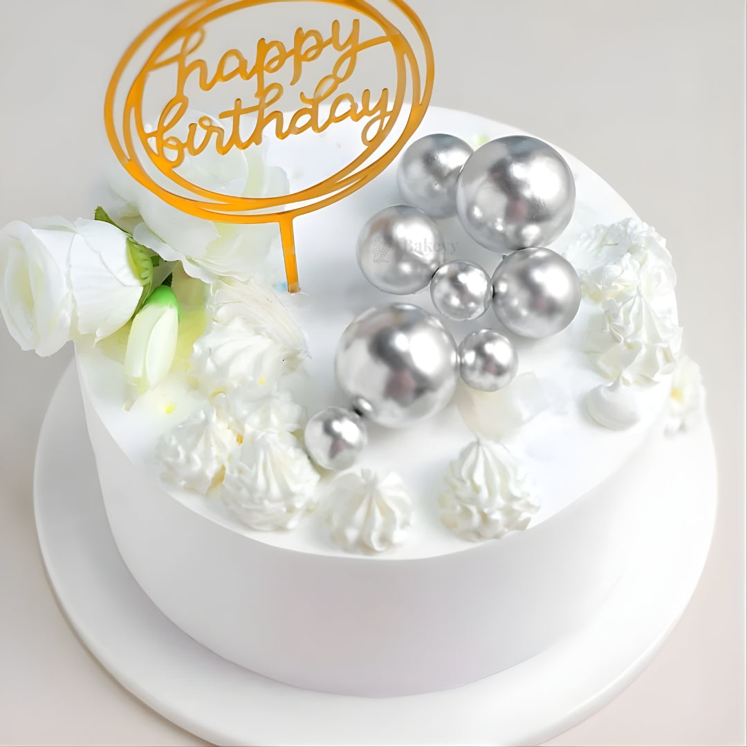 Decorative Faux Balls Cake Topper | Cake Decor | Craft & Décor Fillers | Mixed Sizes