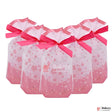 23.5x15cm Red Flower Plastic Stand Up Treat Favor Bags Gift Wrapper Bags for Candy Cookie Chocolate | Pack of 50 | - Bakeyy.com - India - 23.5x15cm Red Flower Plastic Stand Up Treat Favor Bags Gift Wrapper Bags for Candy Cookie Chocolate | Pack of 50 | - Default Title