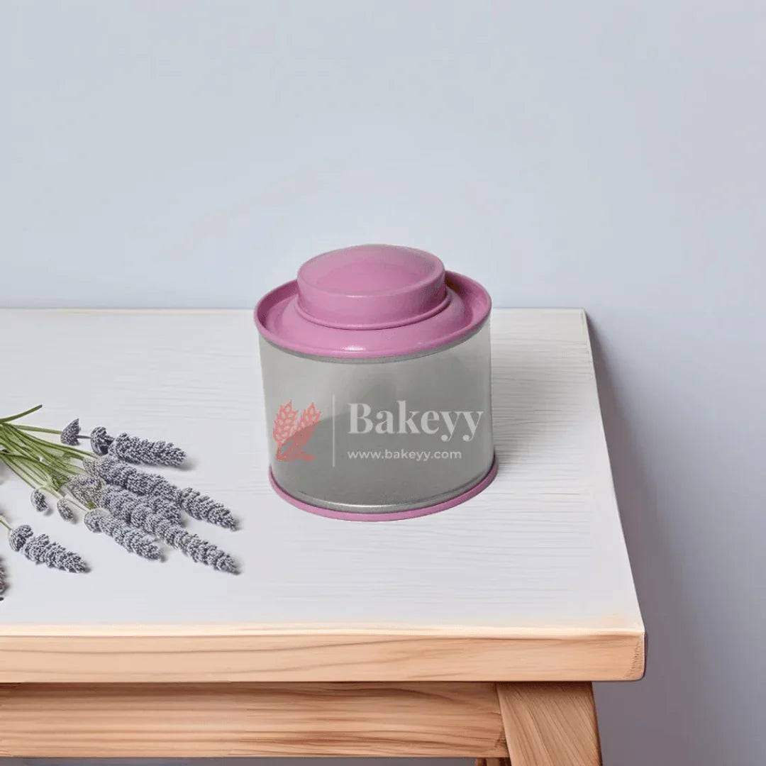 Transparent Round Tin Boxes with Metal Lids | Pack of 12 | Mixed Colour | Decorative Candle Tin | Candle Holder | Acrylic Box | Storage Tin | - Bakeyy.com - India - Transparent Round Tin Boxes with Metal Lids | Pack of 12 | Mixed Colour | Decorative Candle Tin | Candle Holder | Acrylic Box | Storage Tin | - Default Title