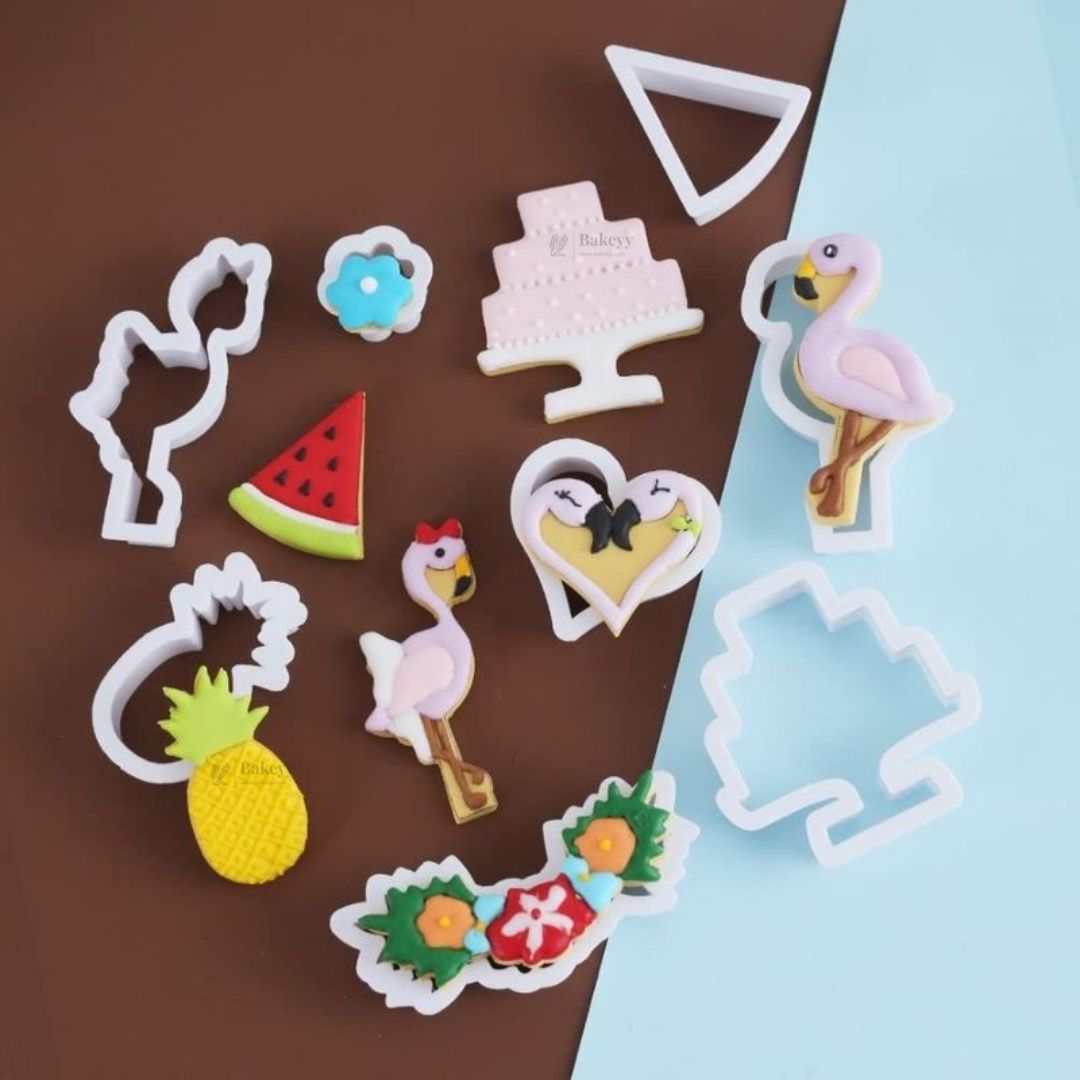 Flamingo Multi Cutter Set | 8 Piece | Pack of 1