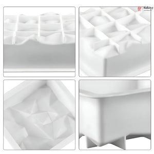 Geometric_Square_Dessert_Mould_3 - Bakeyy.com