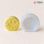 Fuck! Round Shape Silicon Candle Moulds