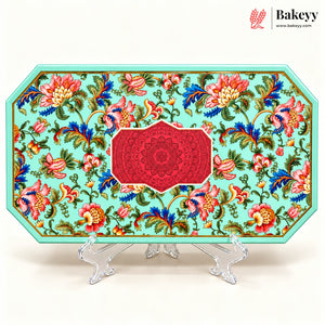 Embossed Printed Sweet Box with Golden Cavity | 4 Designs | Pack of 1