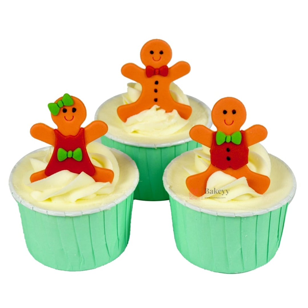 Gingerbread Man Cookie & Fondant Cutter Set