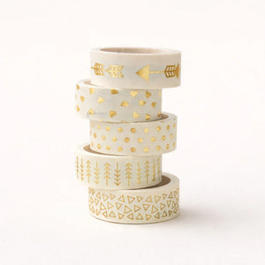 GoldFoilDecorativeWashiTapeSet_10 - Bakeyy.com